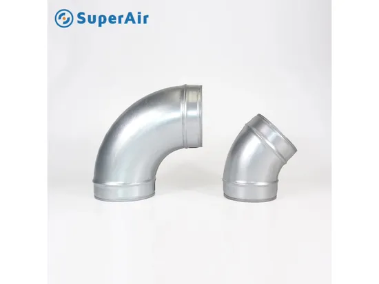 HVAC Steel Ductwork Connect Branch Y Spiral Duct Fitting