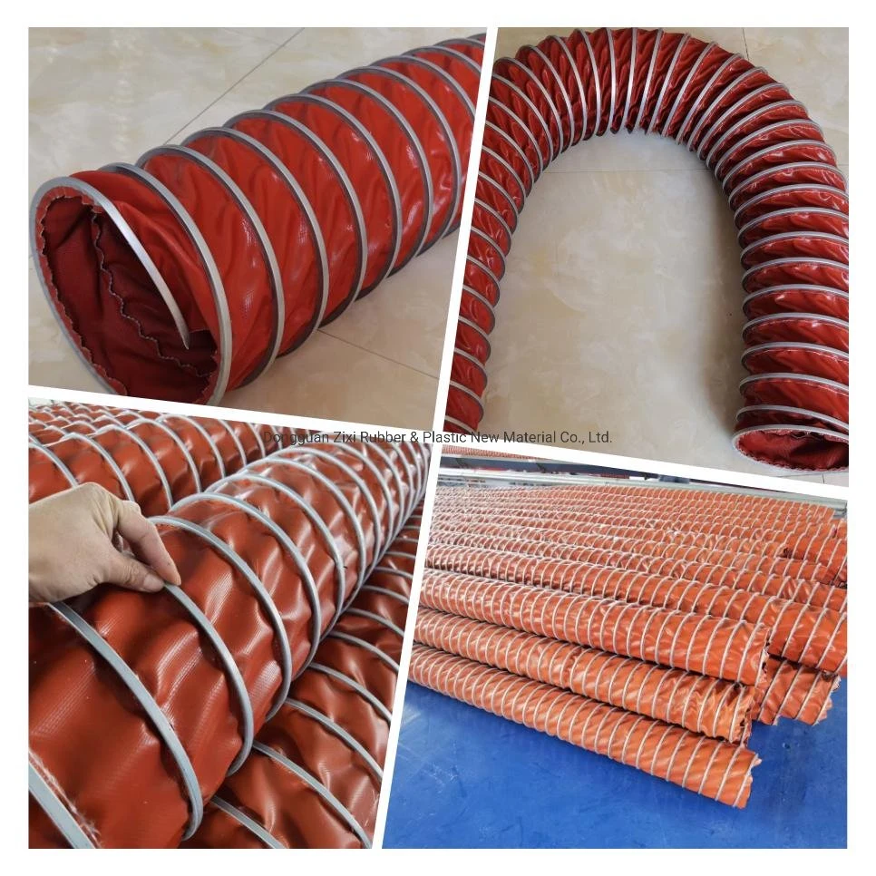 Flexible Flue Pipe Bunnings Heat Resistant Spiral Air Heating Duct for Air Heaters