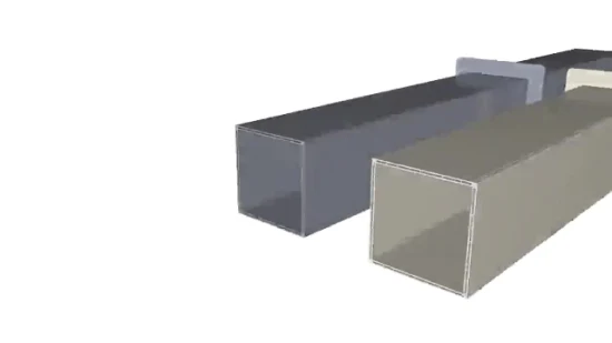 Canalização quadrada de ventilação de plástico de polipropileno de fabricante chinês