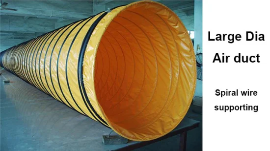 Dfv-550 22 polegadas ar condicionado tubo de duto flexível de 5 metros