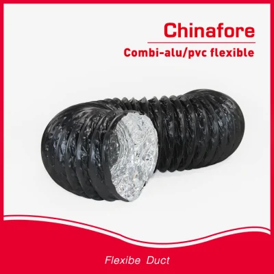 Ventilação Espiral de Alumínio Combi-PVC Flexível Duto