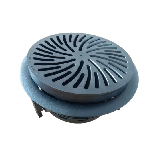 Difusor de plástico com 200 mm de diâmetro de furo no chão Ambientador para ventilação