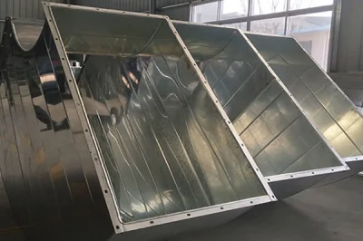 Sistema de duto de ventilação galvanizado de fábrica duto em espiral duto de ar